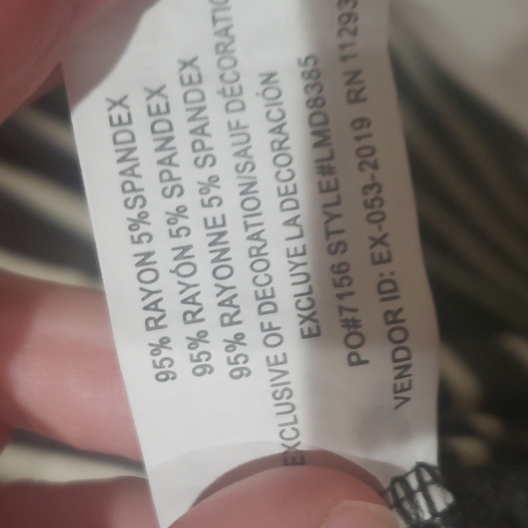 Daisy Island L flounce maxi flattering horizontal stripes buttery soft stretchy - Picture 7 of 7